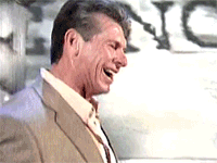 Vince laughing GIF